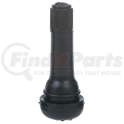 TV-415 by HALTEC - Tire Valve Stem - Snap-in, Rubber Sleeve, 0.625" Valve Hole, 1.25" Effective Length