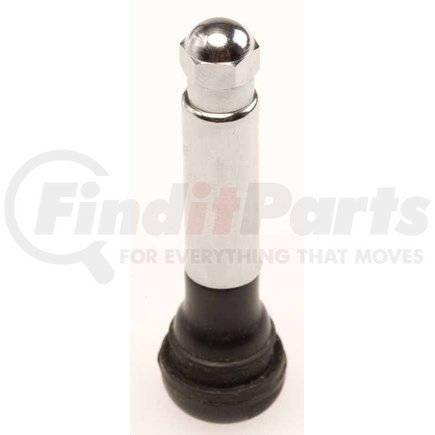 TV-418-CH by HALTEC - Tire Valve Stem - Snap-in, Chrome Sleeve, 0.453" Valve Hole, 2" Effective Length