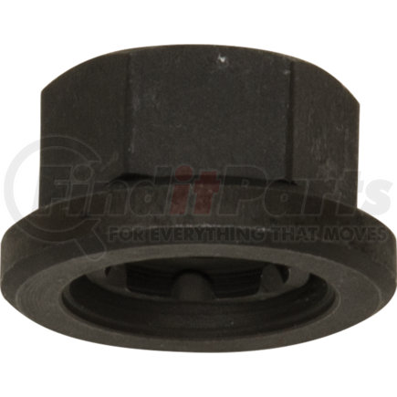 139698 by HALTEC - Flange Nut - 27mm Hex Size, 22mm Height, Grade 8, Phosphate and Oil Finish, for Alcoa Wheels, Low Profile