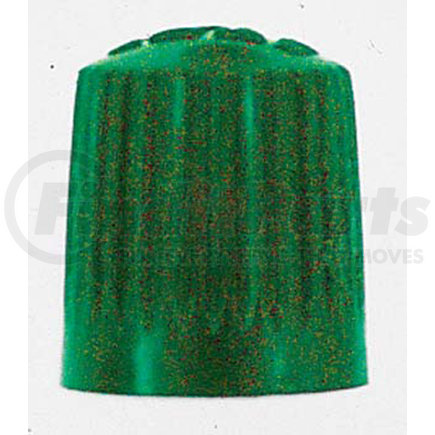 A-100-VC-8G by HALTEC - Tire Valve Stem Cap - VC-8 Tire and Rim #, Plastic Green Dome, Standard Bore