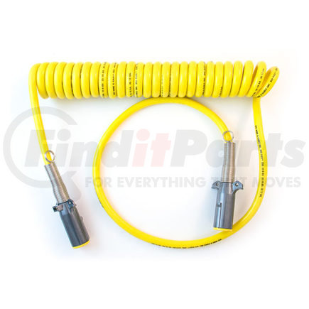 421215 by TRAMEC SLOAN - 7-Way ISO Cable - 15ft, Coiled, 12 & 48 Leads