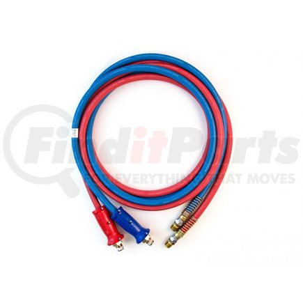 BR455180DSET by TRAMEC SLOAN - 3/8 X 15' BLUE AND RED HOSE WITH SureGrip SET