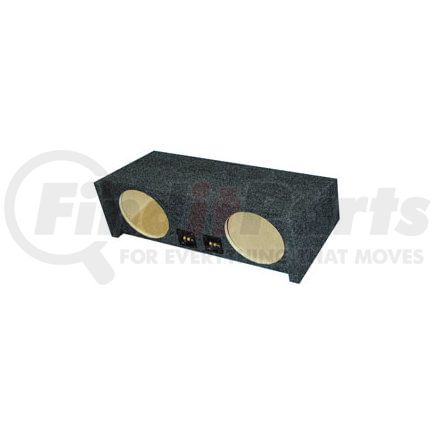 Truckspec JW170C10 Audio Enhancers - 10" Dual Driver Down Firing Empty Enclosure - Charcoal, All Jeep Wrangler & SUVs