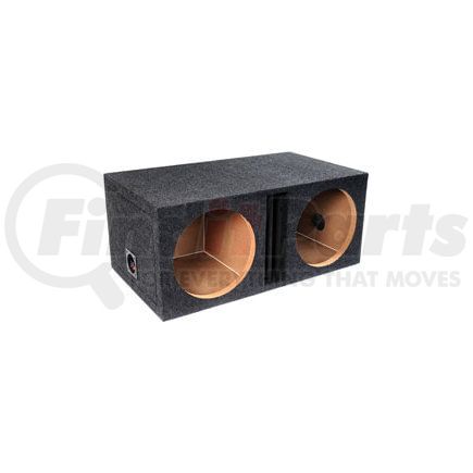 Truckspec E10DV Atrend Enclosures - 10" Dual Bass Box Vented Empty Enclosure with Divided Chambers