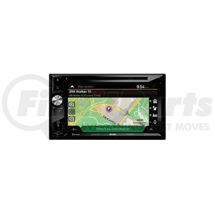 Truckspec VX7023 Jensen - 6.2" DDIN A/V Receiver with DVD, Built-In NAV and Bluetooth® Technology