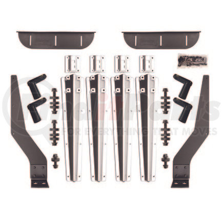 B4578BTPAPL by MINIMIZER - Plastic bolt on brackets Liquid Platium