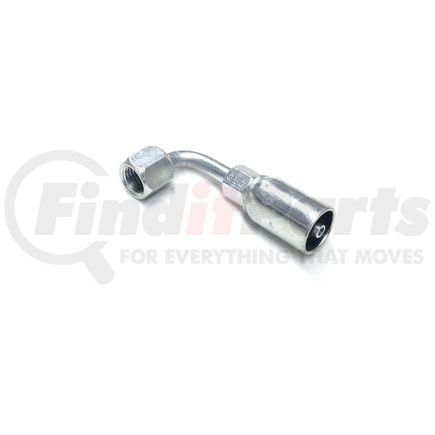 06904E-664 by WEATHERHEAD - Eaton Weatherhead 069 E Series Crimp Hose Fittings JIC 37 Female Swivel 90 Tube Elbow