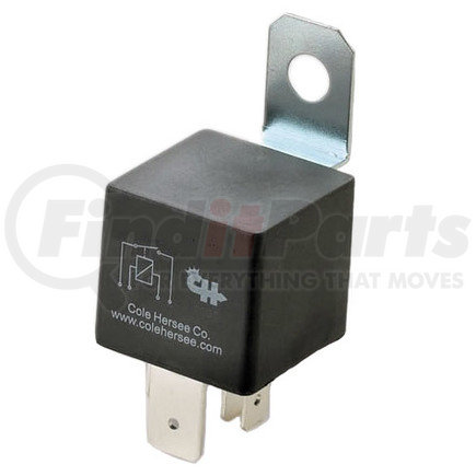 RC400112RN by COLE HERSEE - Cole Hersee Solenoids & Relays  RELAY,FORM_C,12V,RESISTOR BRKT