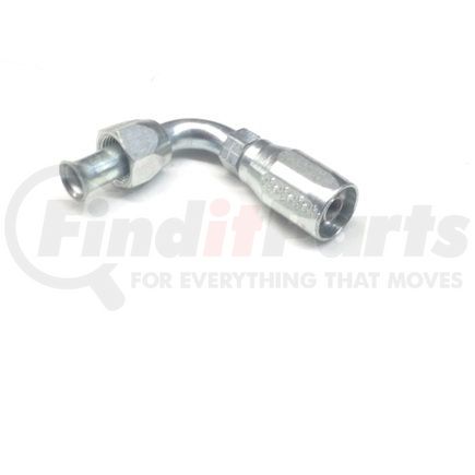 24708N-648 by WEATHERHEAD - Eaton Weatherhead 247 N series Field Attachable Hose Fittings JIC 37 Female Swivel 90 Long Drop Elbow