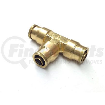 Tectran 87157 Push-On Hose Fitting DOT Push-In Union Tee - 1/2" Tube
