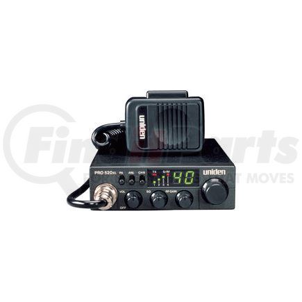 PRO-520XL by UNIDEN - CB Radio - Euro-Styled, 2-Way, Compact Mobile
