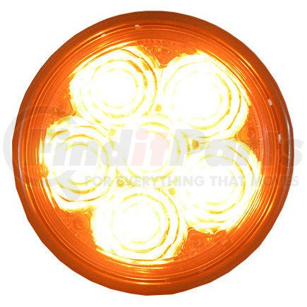 DLXTHR-1-W by STAR SAFETY TECHNOLOGIES - 4” round, bezel, flashing, 10-30V