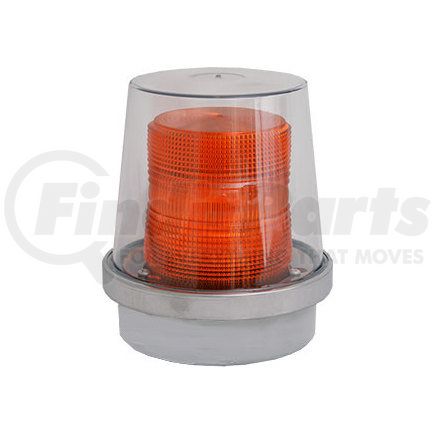 20FI-R by STAR SAFETY TECHNOLOGIES - Flashing, incandescent, die cast base, retaining ring, perm. mount, 12V