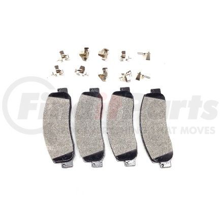 PGD1333M by RAYBESTOS - Raybestos Element3 Metallic Brake Pad Set