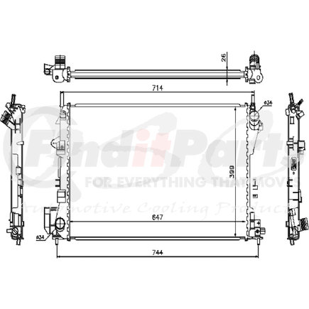 2924 by OSC - RADIATOR