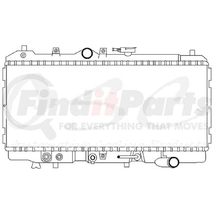 OSC 1259 Radiator RADIATOR