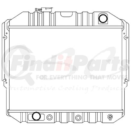 OSC 1291 Radiator RADIATOR