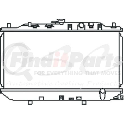 OSC 1943 Radiator RADIATOR