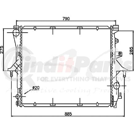 2872 by OSC - RADIATOR