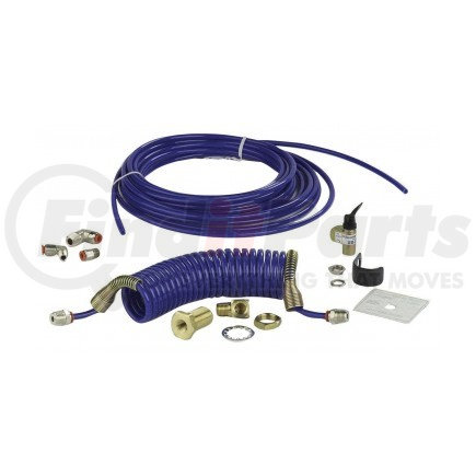 RK-2500-10A by SAF-HOLLAND - Fifth Wheel Trailer Hitch Air Line - Kit, with 10 ft. Coiled and Fittings
