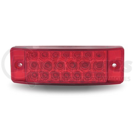 TLED-2X6R3 by TRUX - 2" X 6" Red Stop, Turn & Tail LED Trailer Light