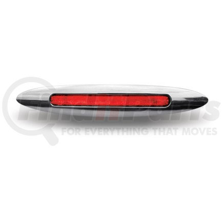 TLED-F45R by TRUX - Marker Light, 4.5" x 1", Flatline, Color, Slim-Line, Red, LED (7 Diodes)
