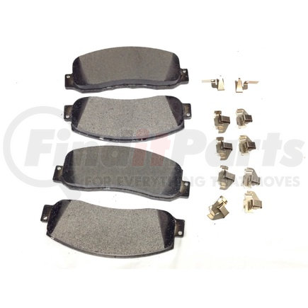 PGD1069M by RAYBESTOS - Raybestos Element3 Metallic Brake Pad Set