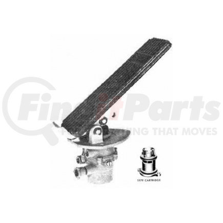 113073 by WILLIAMS CONTROLS - Replacement for Williams Controls - WM453B Pneumatic Throttle Pedal