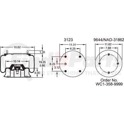 W013588051 by FIRESTONE - VENDOR MUST