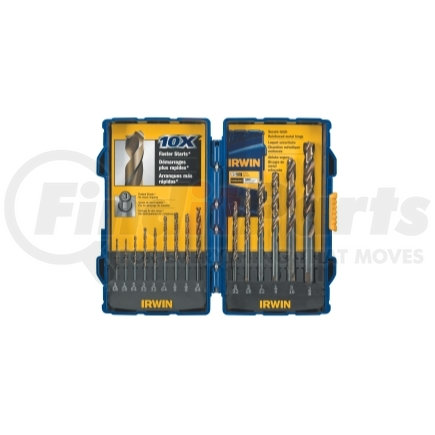 318015 by HANSON - 15 Piece TurboMax Turbo Point Drill Bit Set