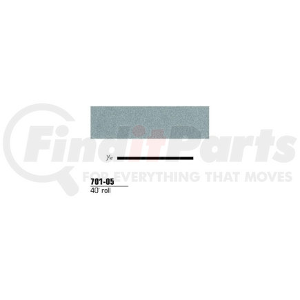 701-05 by 3M - Trim Stripe Tape - Scotchcal™ Striping Tape, Silver Metallic, 1/16"