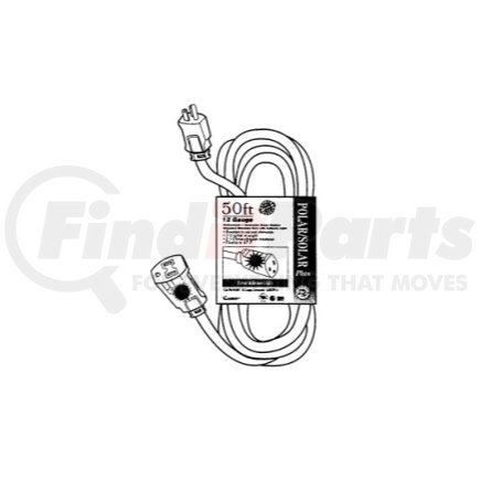 01288 by COLEMAN CABLE PRODUCTS - Extension Cord 50' 16/3 Yellow