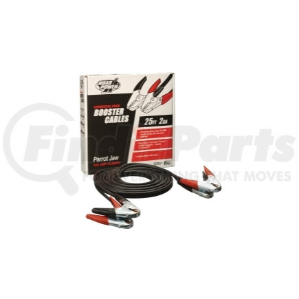 08862 by COLEMAN CABLE PRODUCTS - 2 Gauge, 25' Booster Cable with Parrot Jaw Clamp