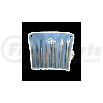 61025 by MAYHEW TOOLS - 754-K 8PC EC PUNCH&CHISEL KIT