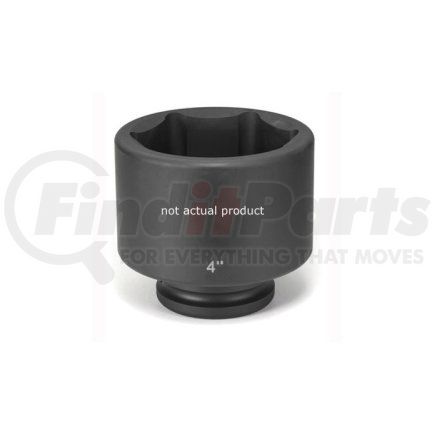 6144R by GREY PNEUMATIC - 1-1/2" Drive x 4-1/2" Standard Impact Socket