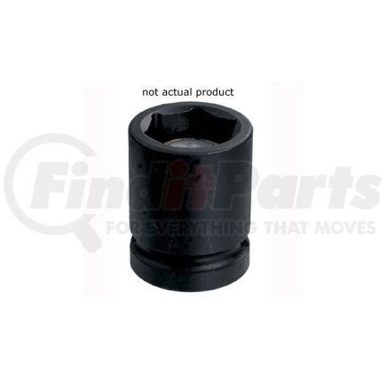 1008RG by GREY PNEUMATIC - 3/8" Drive x 1/4" Magnetic Standard Impact Socket