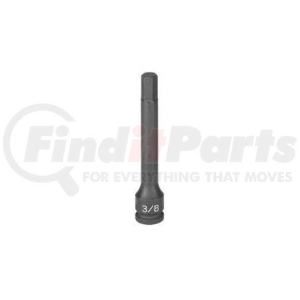 19144F by GREY PNEUMATIC - 3/8" Drive x 7/16" Hex Driver 4"