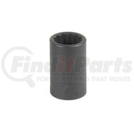 1112M by GREY PNEUMATIC - 3/8" Drive x 12mm 12 Point Standard Impact Socket