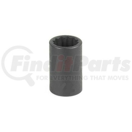 1114R by GREY PNEUMATIC - 3/8" Drive x 7/16" 12 Point Standard Impact Socket