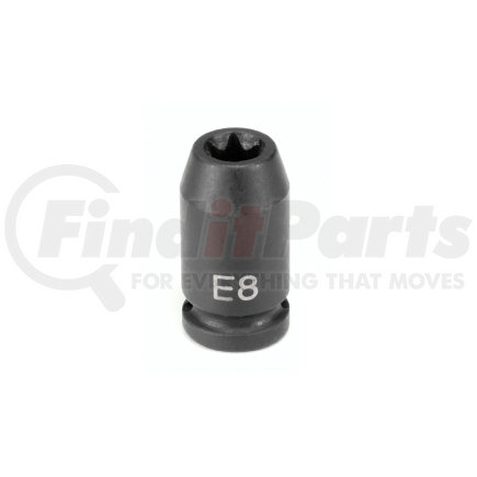 912ET by GREY PNEUMATIC - 1/4" Drive x E12 Standard External Star Impact Socket