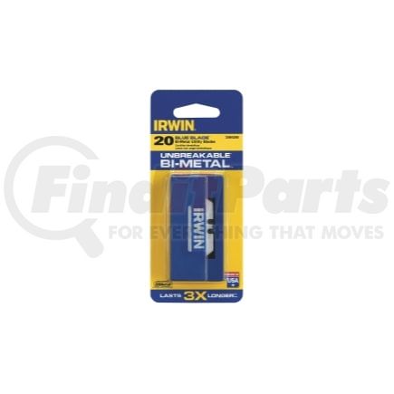 Irwin Hanson 2084200 Bi-Metal Blue Blade 20pk