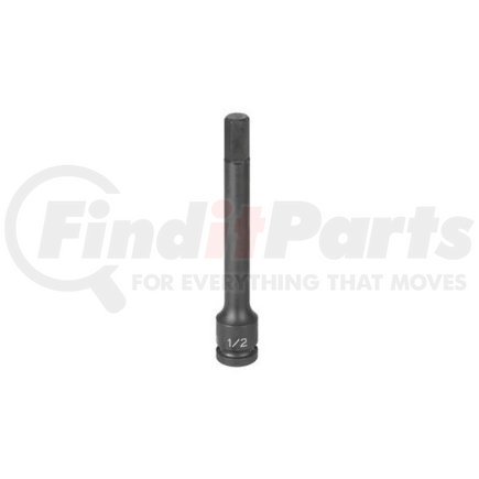 29066M by GREY PNEUMATIC - 1/2" Drive x 6mm Hex Driver 6" Length