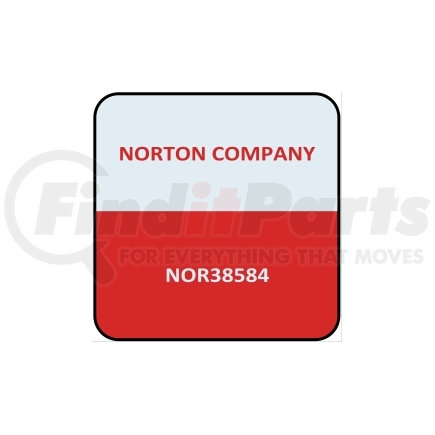 38584 by NORTON - 9 1/8 FIBRE DISC-NORZON-24 GRI