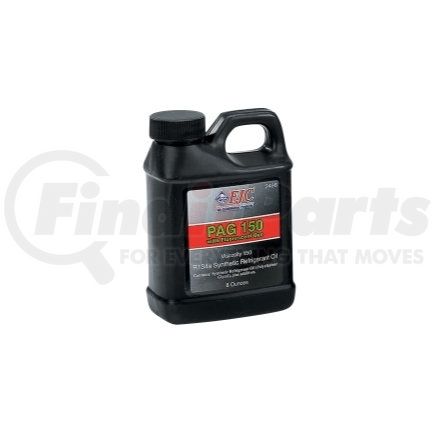 2498 by FJC, INC. - Refrigerant Oil - OE Viscosity PAG Oil 150, Synthetic, with Fluorescent Leak Detection Dye, 8 Oz.