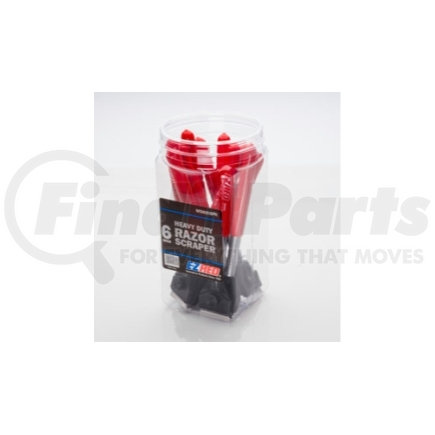 MS60010PCK by E-Z RED - Scraper 6 IN Pack of 10