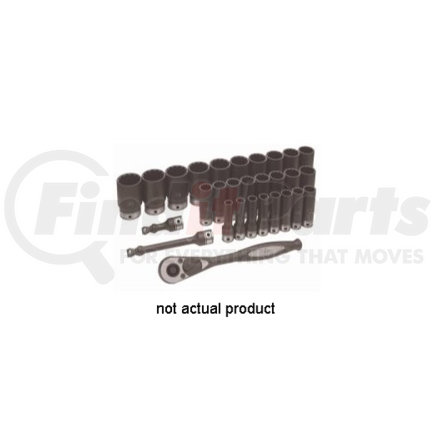 82130MD by GREY PNEUMATIC - 1/2" Drive x 30mm Deep Impact Duo-Socket- 12 Point