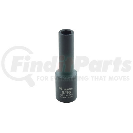 32210 by K-TOOL INTERNATIONAL - 3/8in. Drive Deep 6 Point Impact Socket  5/16in.