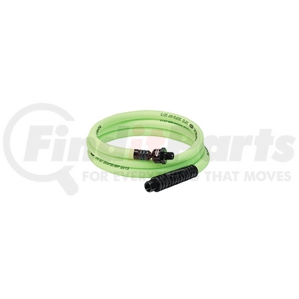 HFZ3806YW2B by LEGACY MFG. CO. - 3/8” x 6’ Flexzilla® ZillaGreen™ Ball Swivel Whip Hose
