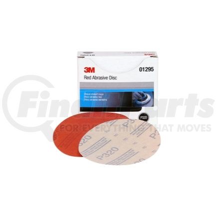 1295 by 3M - 3M RED ABRASIVE HOOKIT DI