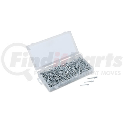 45228 by TITAN - 500 Piece Aluminum Rivet Assortment